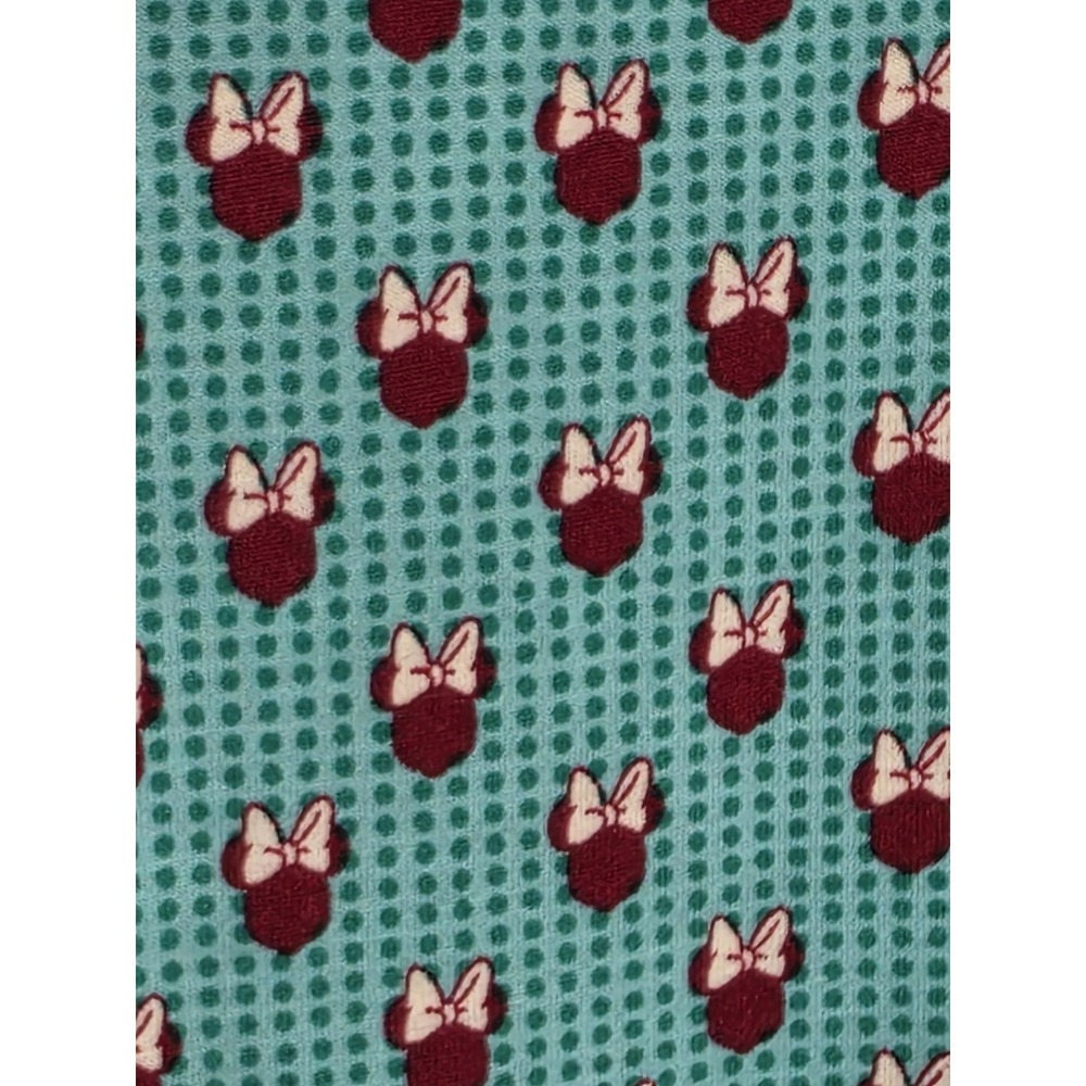 LuLaRoe Classic T DISNEY In Mint Green/Teal Minnie Mouse Polka Dot SZ: XSM NWT - Picture 4 of 7